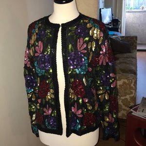 Beaded / sequin cardigan